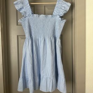 Hill House Home Hydrangea Gingham Elizabeth, XXL,